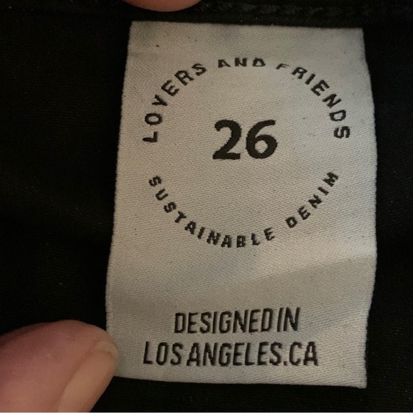 NWT Revolve LF Lovers and Friends Jesse High Rise Skinny in
Deepwater Sz 26 - Picture 5 of 9